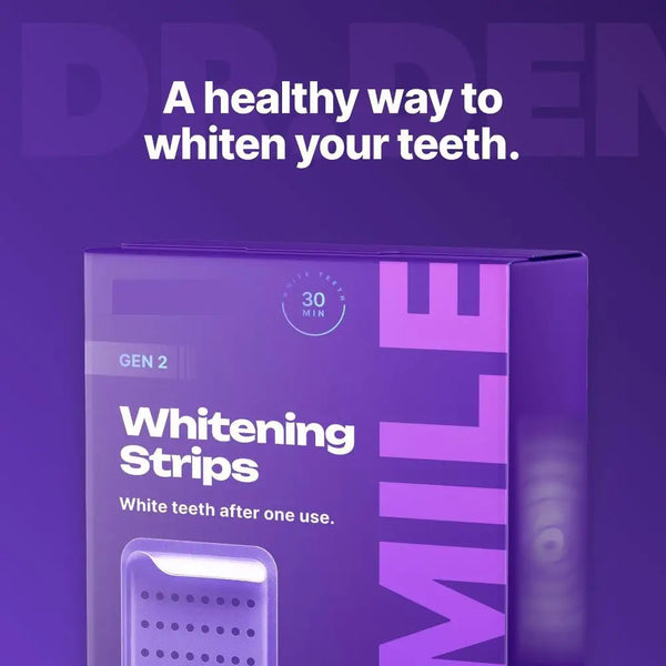 Purple Sparkle Teeth Whitening Strips